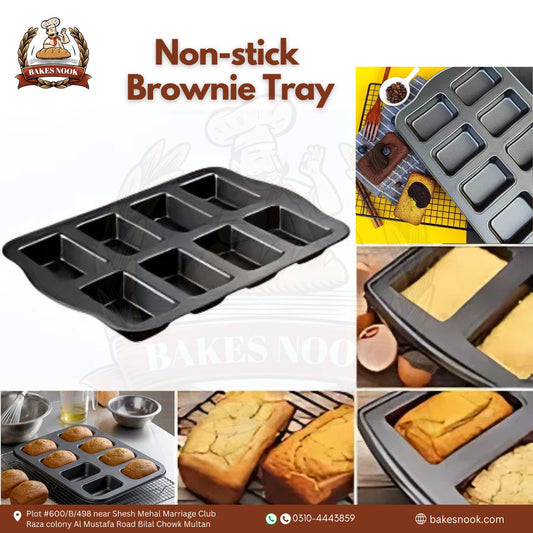 Non-Stick Brownie Tray by BakesNook
