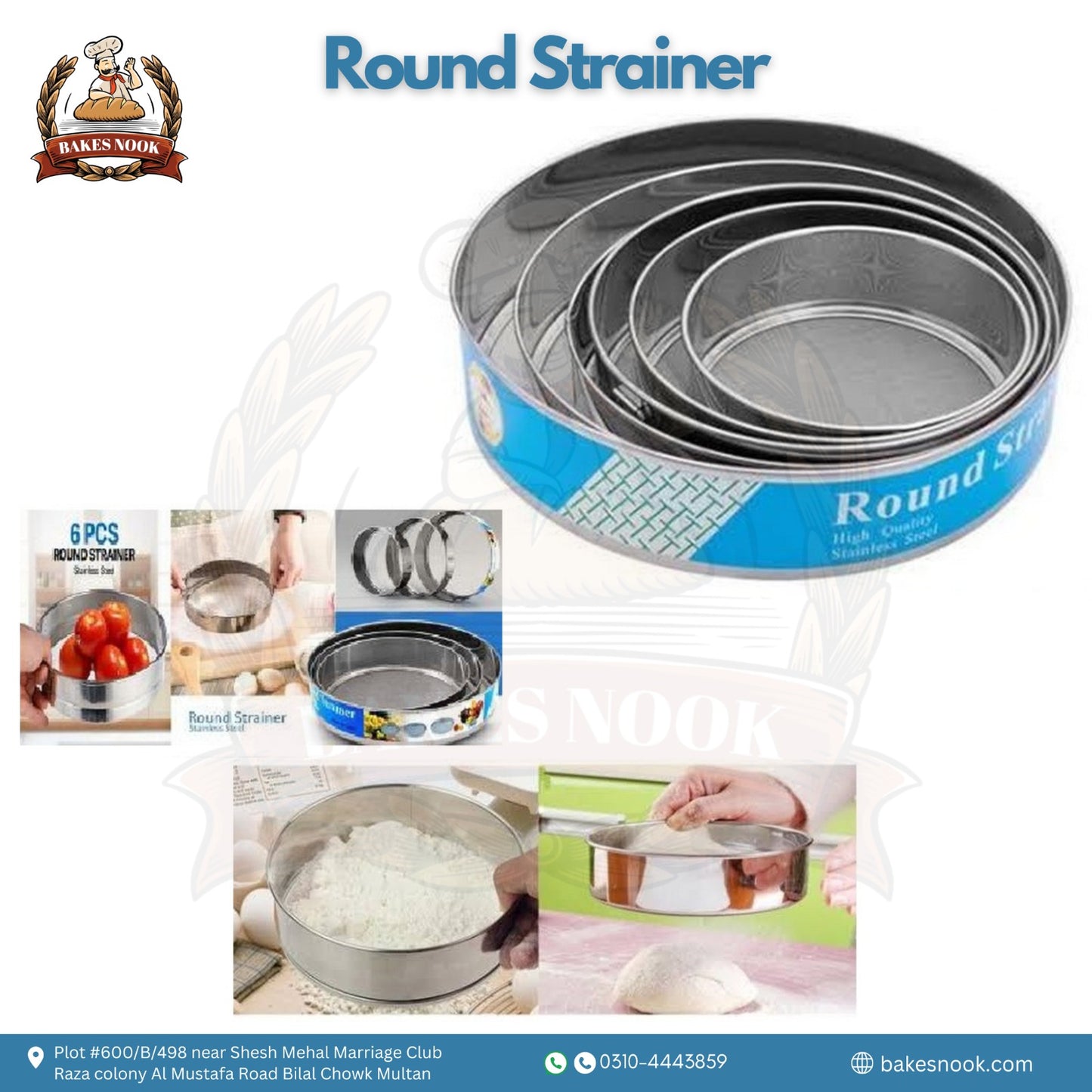 Round Strainer by BakesNook