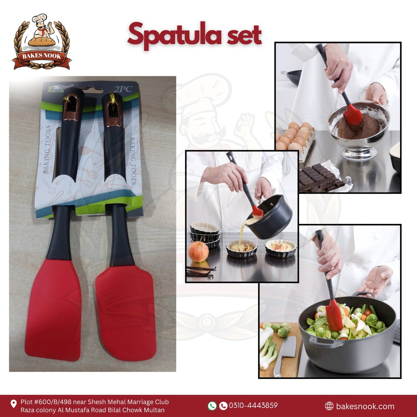 Spatula Set by BakesNook