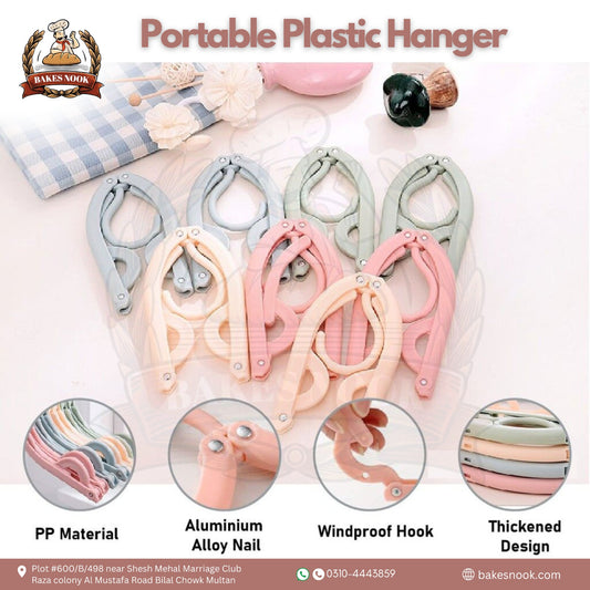 Portable Plastic Hanger by BakesNook