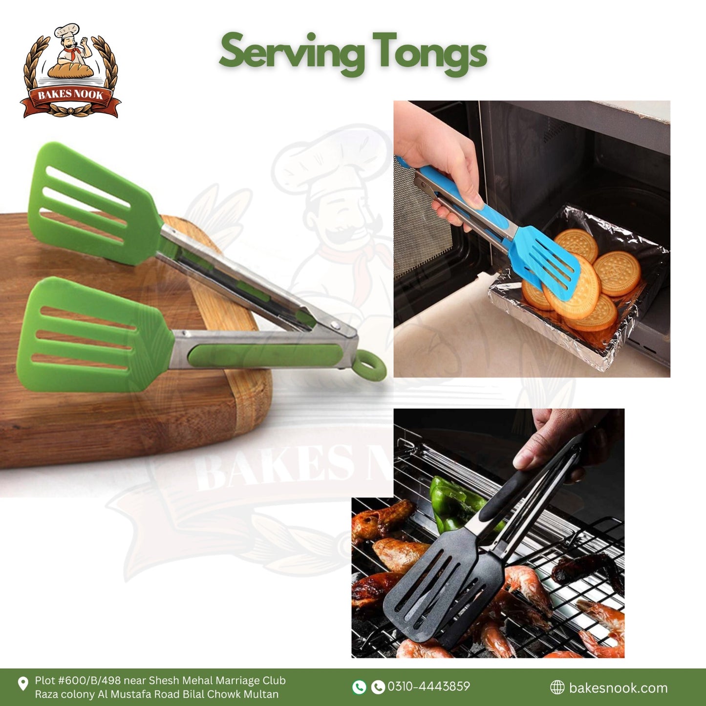 Serving Tongs by BakesNook