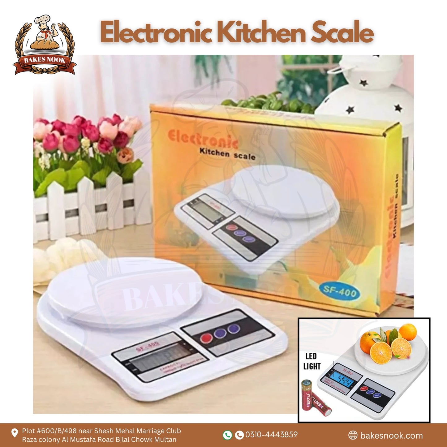 Electronic Kitchen Scale by BakesNook
