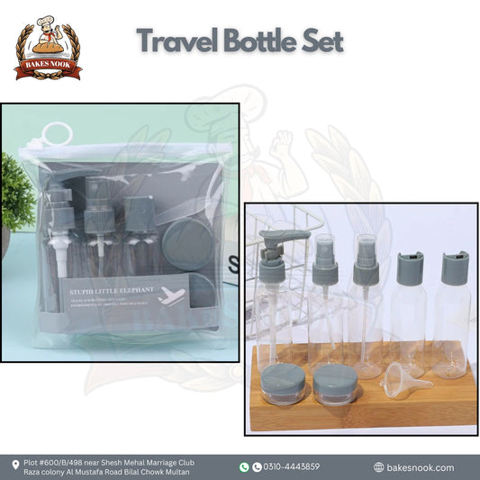 Travel Bottle Set by BakesNook