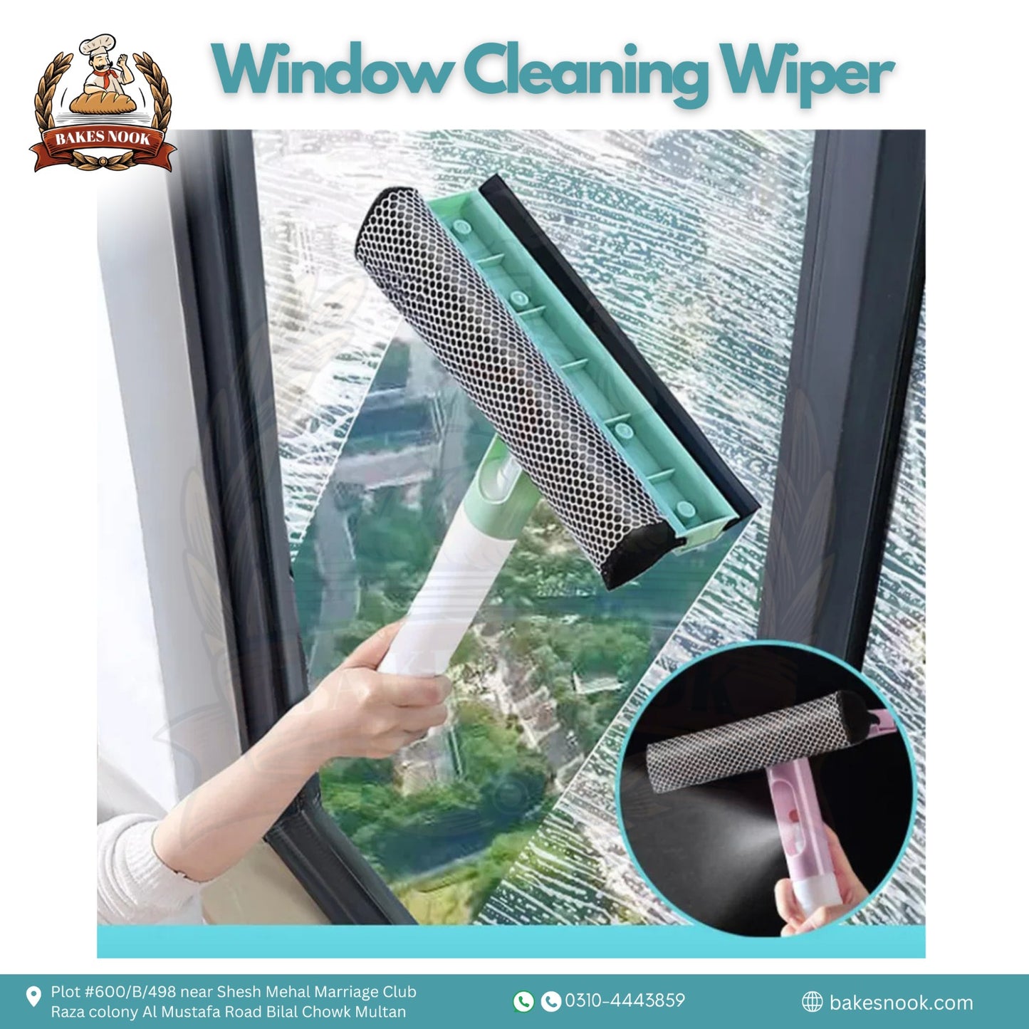 Window Cleaning Wiper by BakesNook