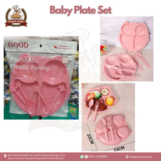 Baby Plate Set by BakesNook