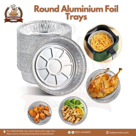 Round Aluminium Foil Tray by BakesNook