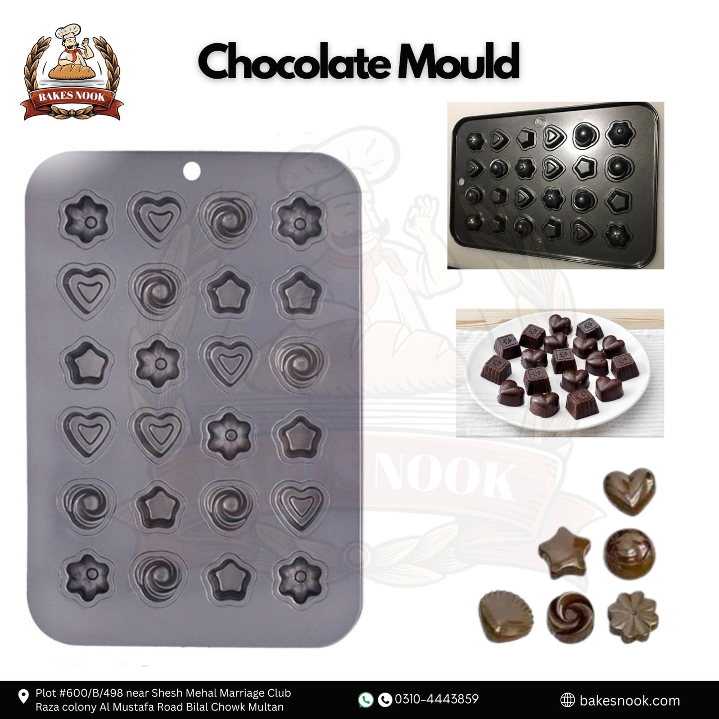 Chocolate Mould by BakesNook