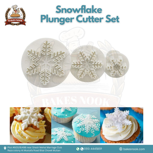 Snowflake Plunger Cutter by BakesNook