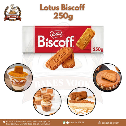 Lotus Biscoff Spread by BakesNook (250g)