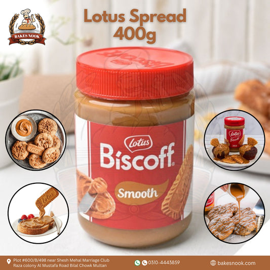 Lotus Spread by BakesNook.(400g)