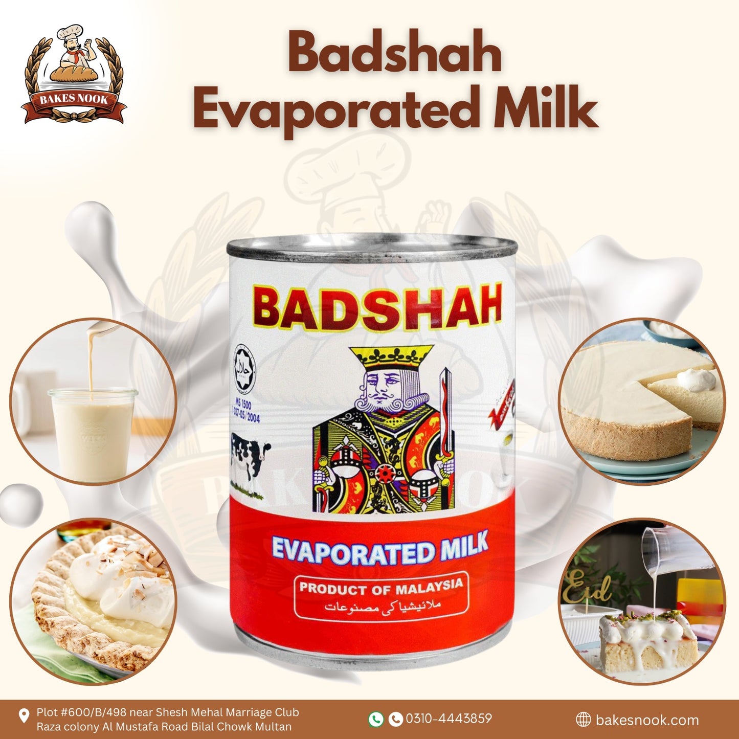 Badshah Evaporated Milk by BakesNook