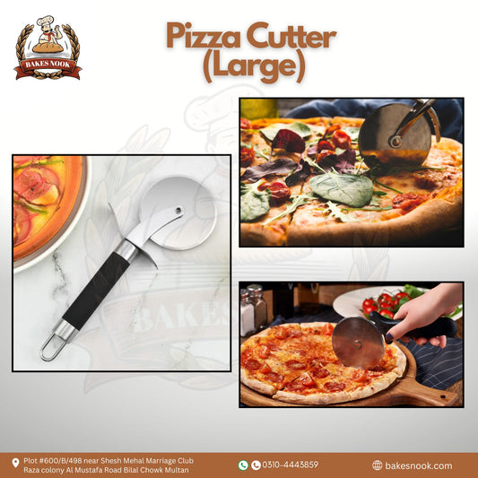Large Pizza Cutter by BakesNoo