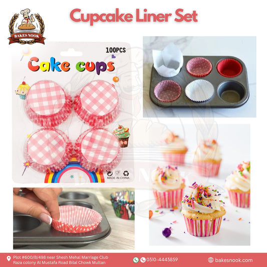 BakesNook’s Cupcake Liner Set