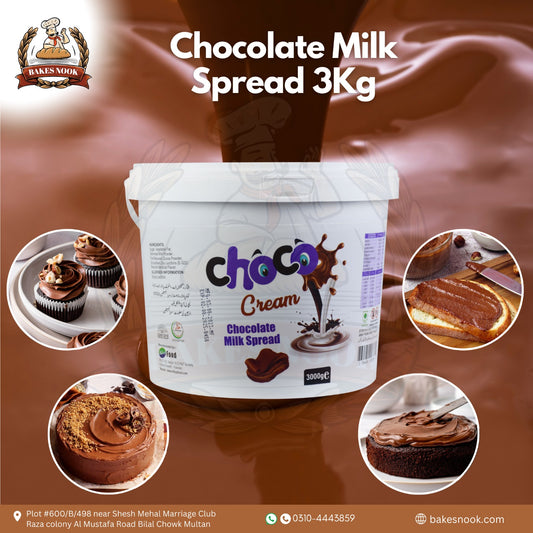 BakesNook's Chocolate Milk Spread