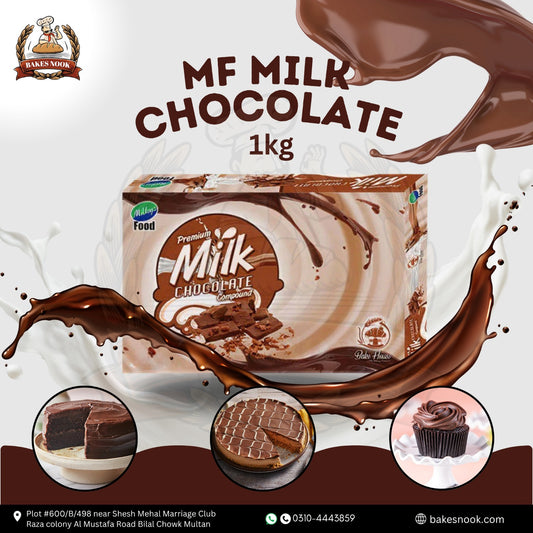 MF Milk Chocolate by BakesNook (1kg)