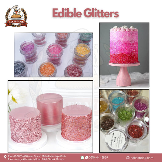 BakesNook’s Edible Glitters