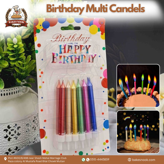 Birthday Multi Candle by BakesNook
