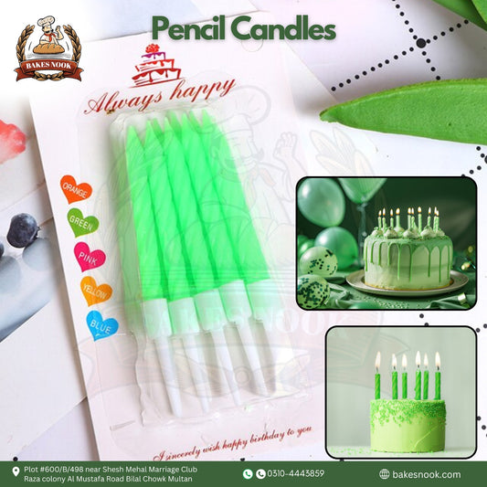 Pencil Candle by BakesNook
