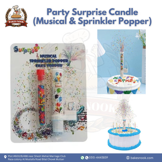 Party Surprise Candle by BakesNook