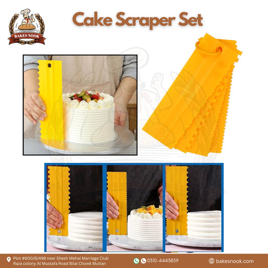 Cake Scraper Set by BakesNook