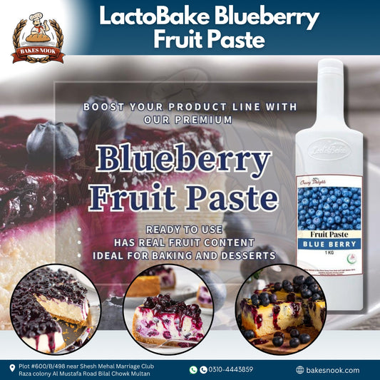 LactoBake Blueberry Fruit Paste by BakesNook