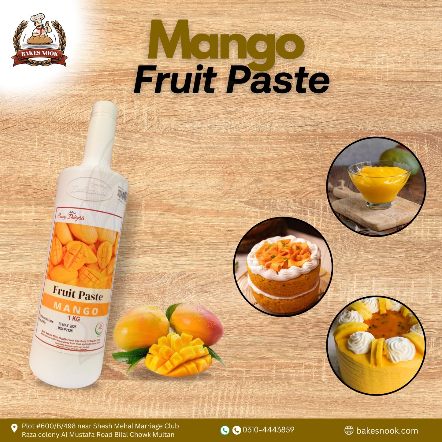 Bakesnook’s Mango Fruit Paste