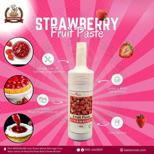 Bakesnook’s Strawberry Fruit Paste