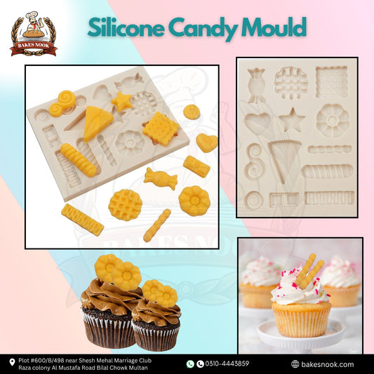Silicone Candy Mould by BakesNook