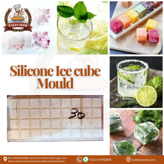 Silicone Ice Cube Mould by BakesNook