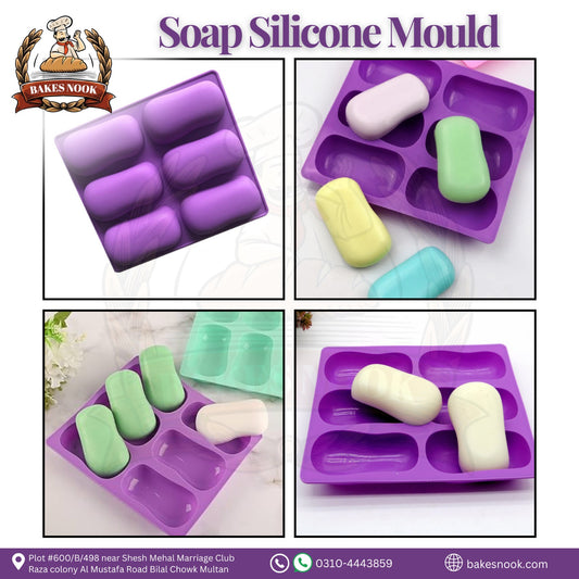 Silicone Soap Mould by BakesNook
