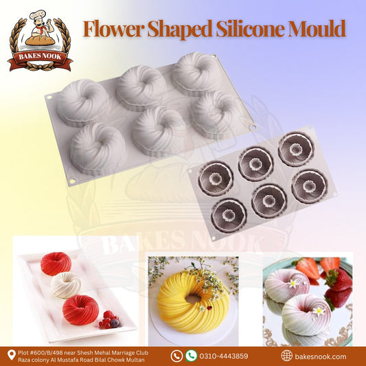 Silicone Flower Mould by BakesNook