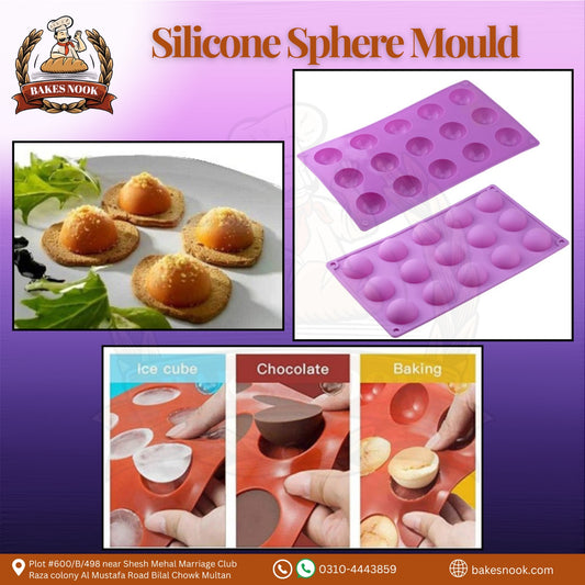 Silicone Sphere Mould by BakesNook