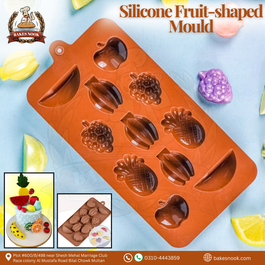 Silicone Fruit Shape Mould by BakesNook