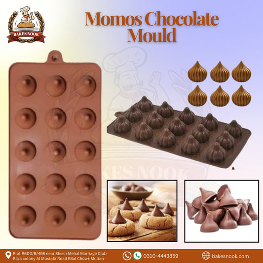 Silicone Momos Mould by BakesNook
