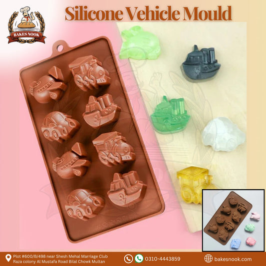 Silicone Vehicle Mould by BakesNook
