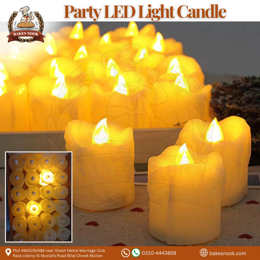 Party LED Light Candles by BakesNook