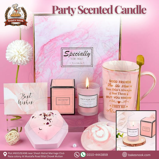 Party Scented Candle by BakesNook 🕯️