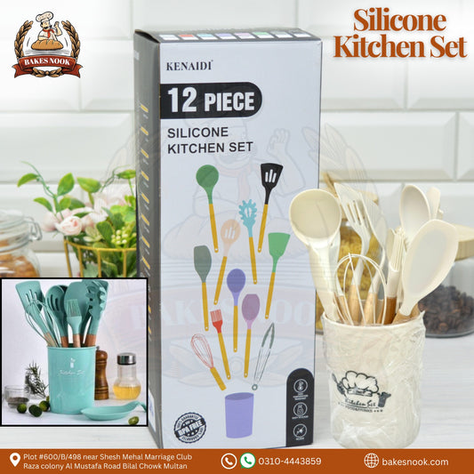 Silicone Kitchen Set by BakesNook 🍳🍴