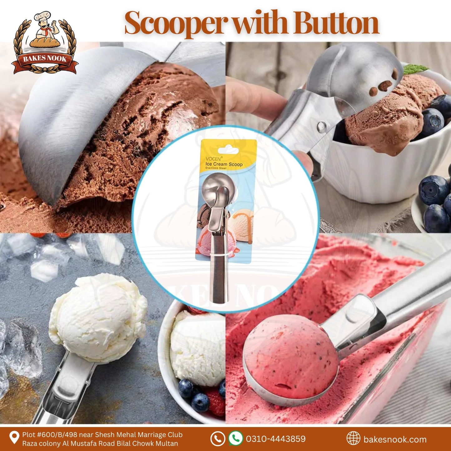 Scooper with Button by BakesNook