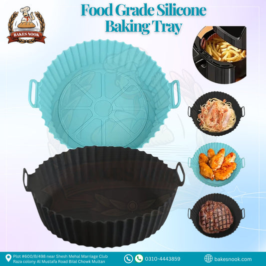 Food Grade Silicone Bake Tray by BakesNook