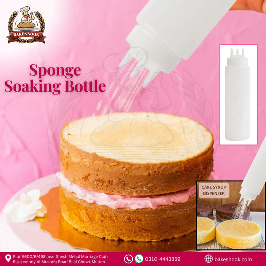 Sponge Baking Bottle by BakesNook 🧁