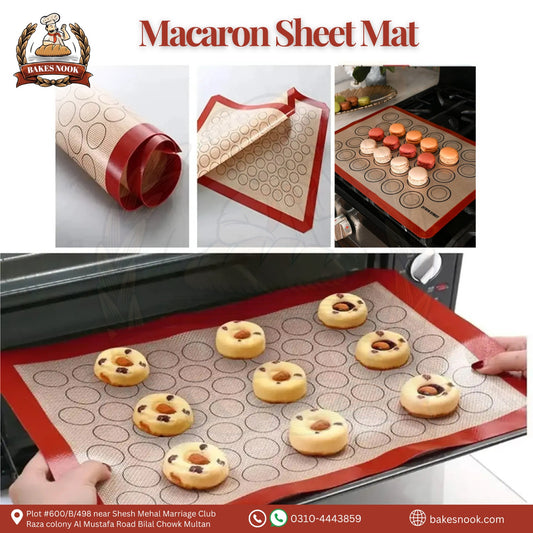 Macaron Sheet Mat by BakesNook 🌈