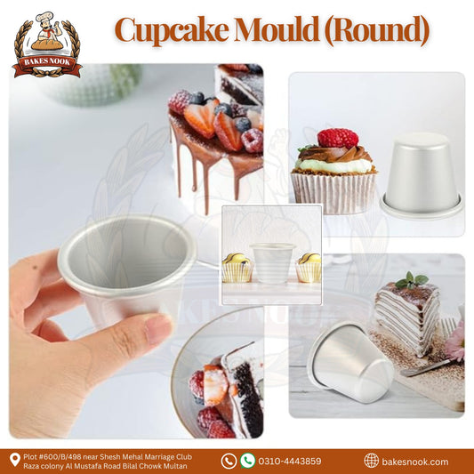 Round Shape Cake Mould by BakesNook 🎂👌