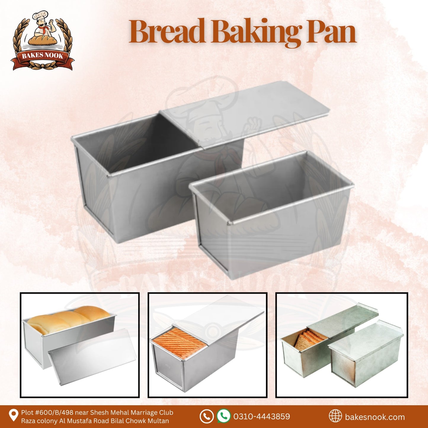 Bread Baking Pan by BakesNook 🍞❤️