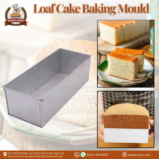 Loaf Cake Baking Mould by BakesNook 🍋🧁