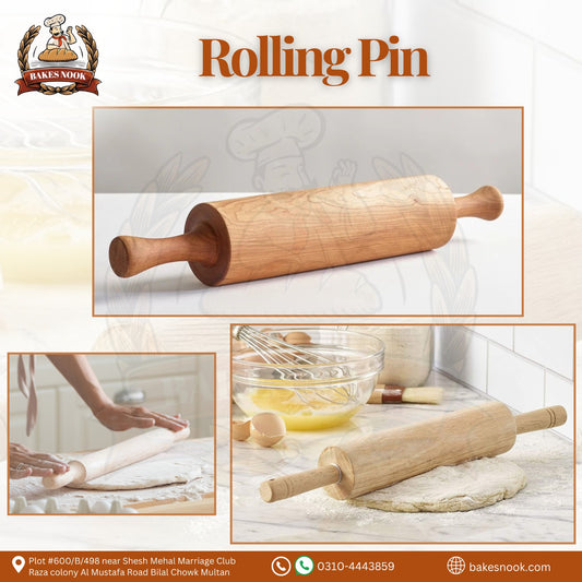 Rolling Pin by BakesNook 🥖✨