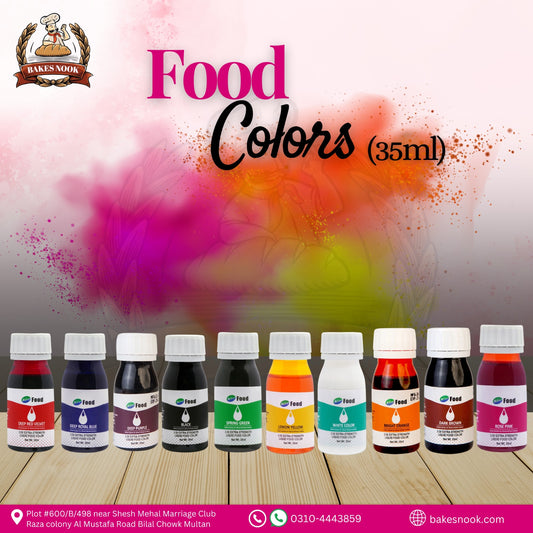 Food Colors by BakesNook  35 ML🌈🧁