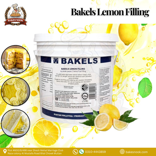 Bakels Lemon Filling by BakesNook 🍋💛