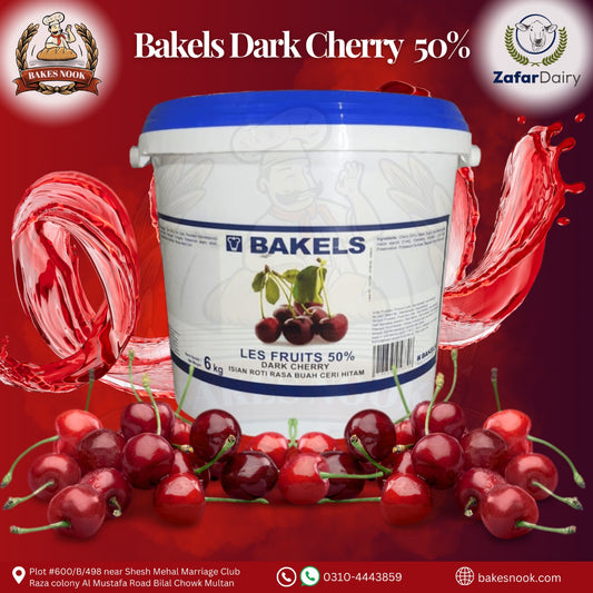 Bakels Dark Cherry 50% by BakesNook 🍒✨