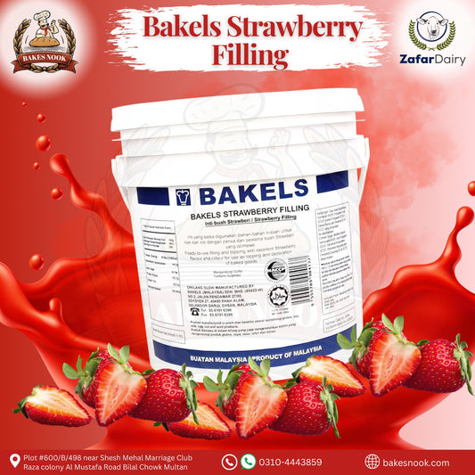 Bakels Strawberry Filling by BakesNook 🍓❤️